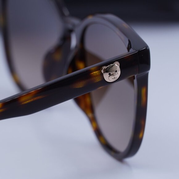 Moschino MOS074/F/S 0086 HA Square Sunglasses - Havana/Brown - Picture 5 of 11